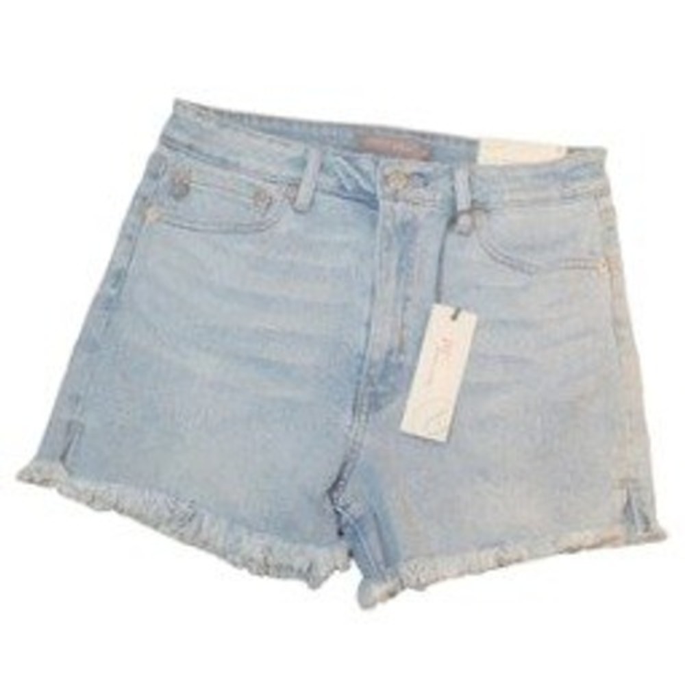 Just USA Light Blue Denim Jean Shorts